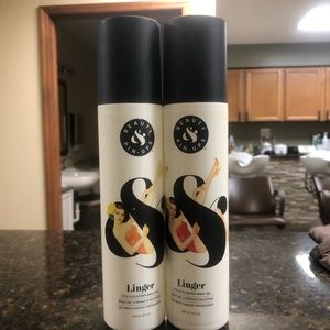 2 full sized beauty & Pin-ups Linger style & sculpting spray gel 8.5oz each